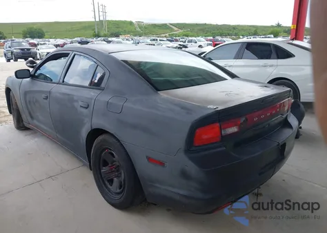 2013 Dodge Charger Police из США, поврежденный, VIN 2C3CDXAT3DH586198